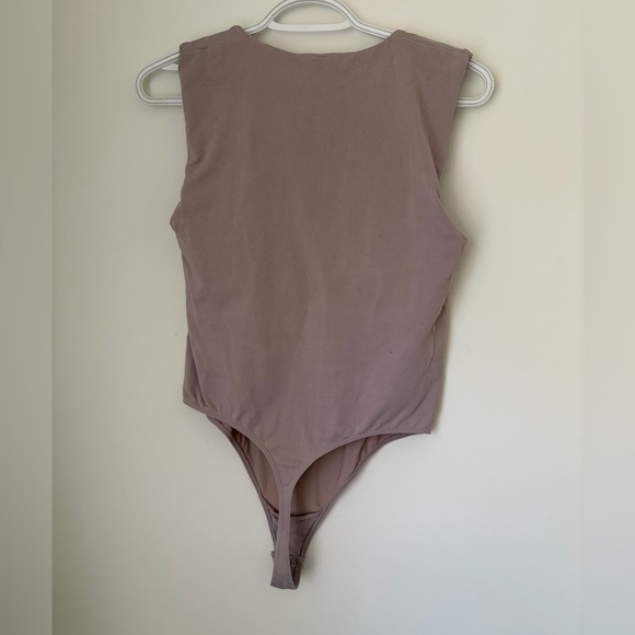 Free People Taupe Sleeveless Bodysuit - Picture 6 of 7